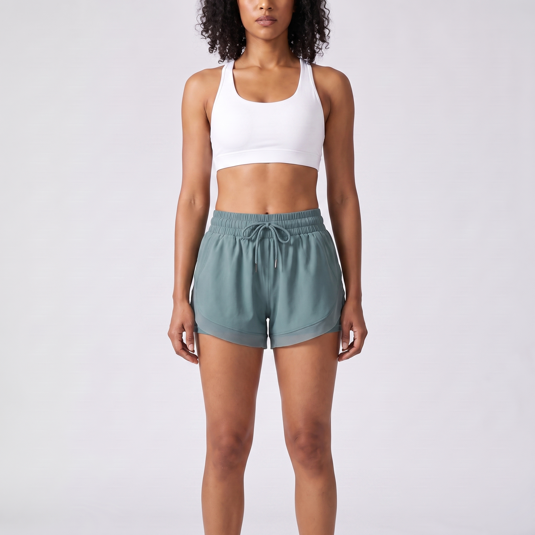 Sculpting Yoga Shorts | High-Waisted Studio Tights & Flexible Athletic Bottoms
