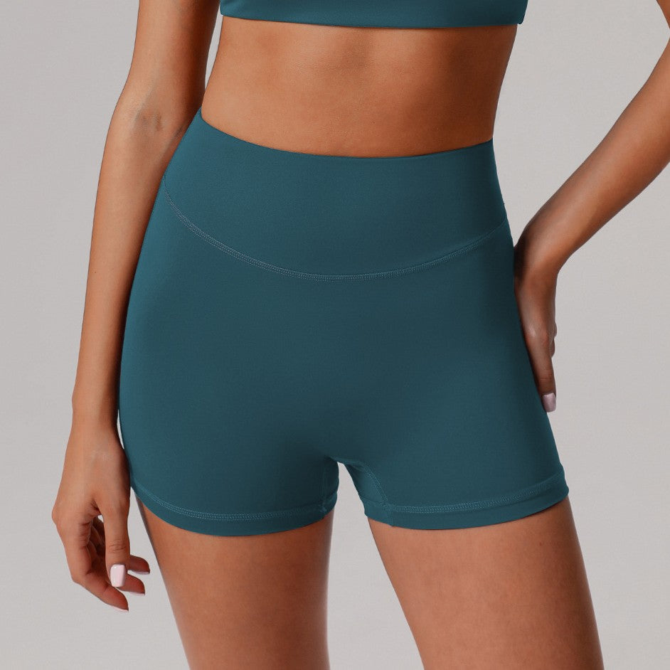 Women’s High-Waisted Performance Athletic Shorts | Compression Yoga & Workout Biker Shorts