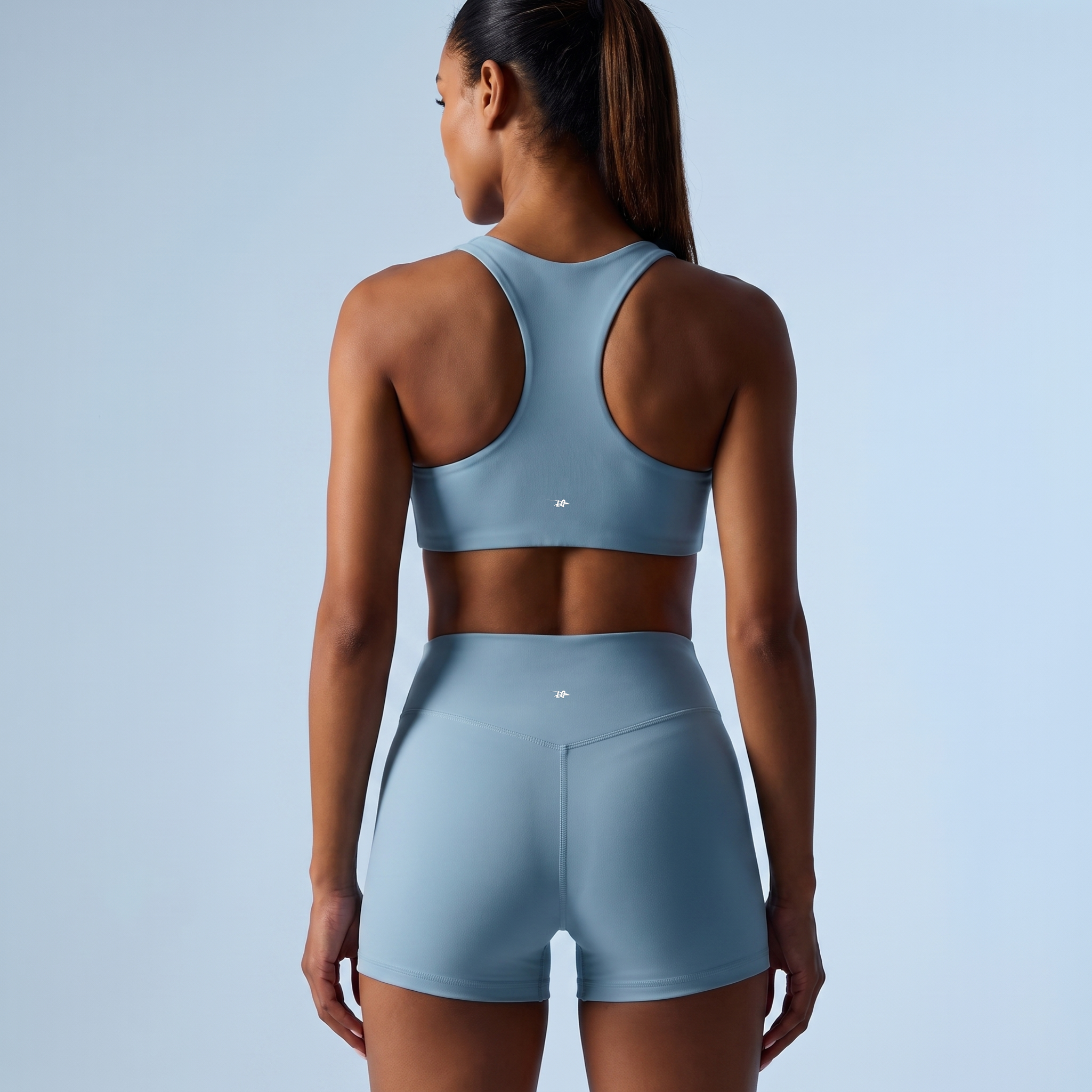 High-Waist Sports Shorts – Stretchy & Comfortable