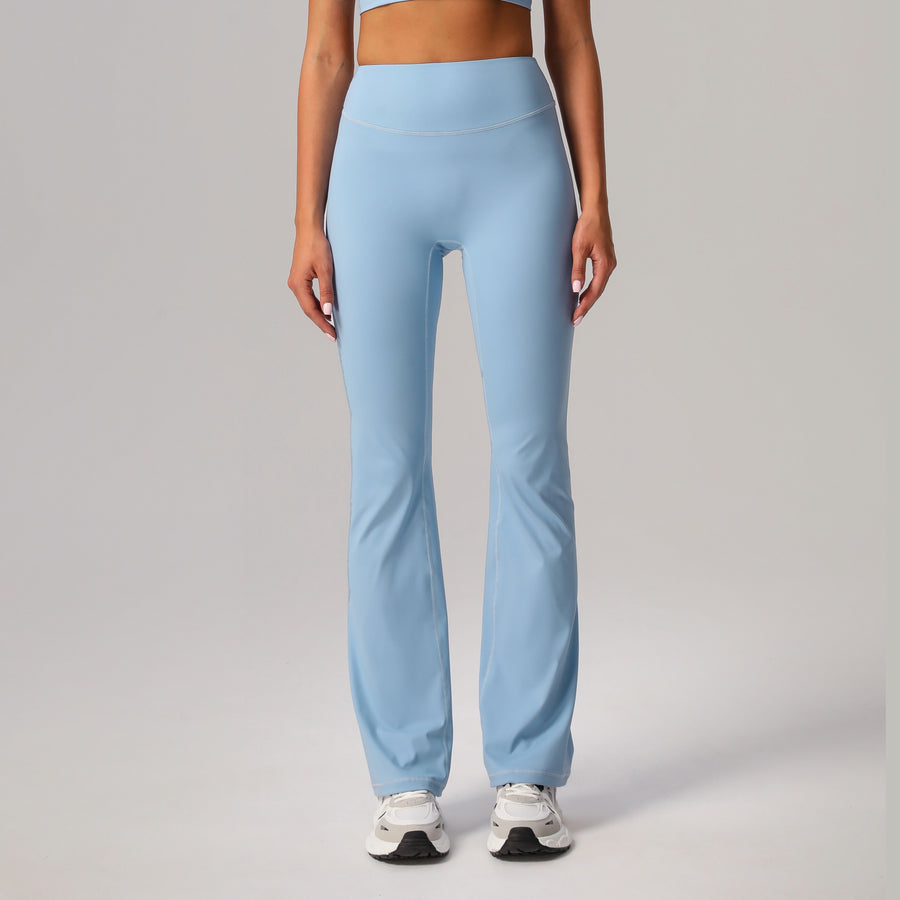 Women’s High-Waist Flared Activewear Pants – Stretch Fit & Sleek Design