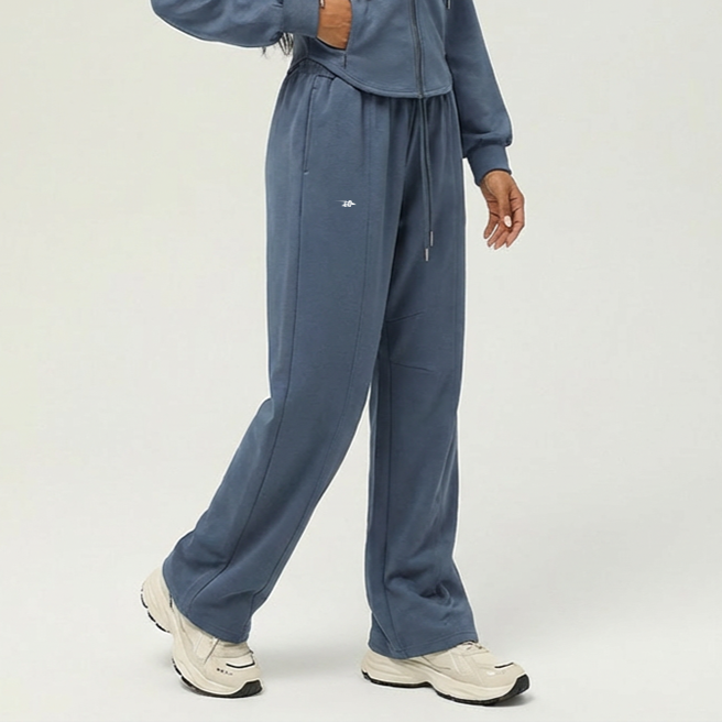 Women’s Flared Sports Pants with Elastic Waist
