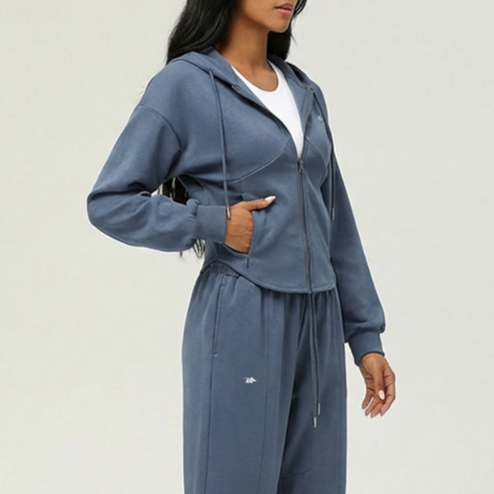 Women’s Zip-Up Sports Hoodie