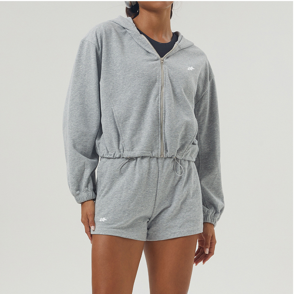 Zip-Up Sports Hoodie