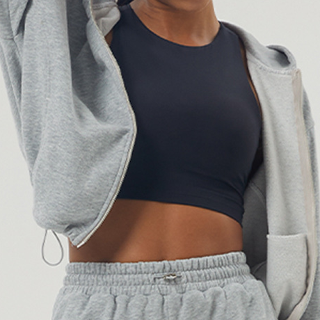 Zip-Up Sports Hoodie