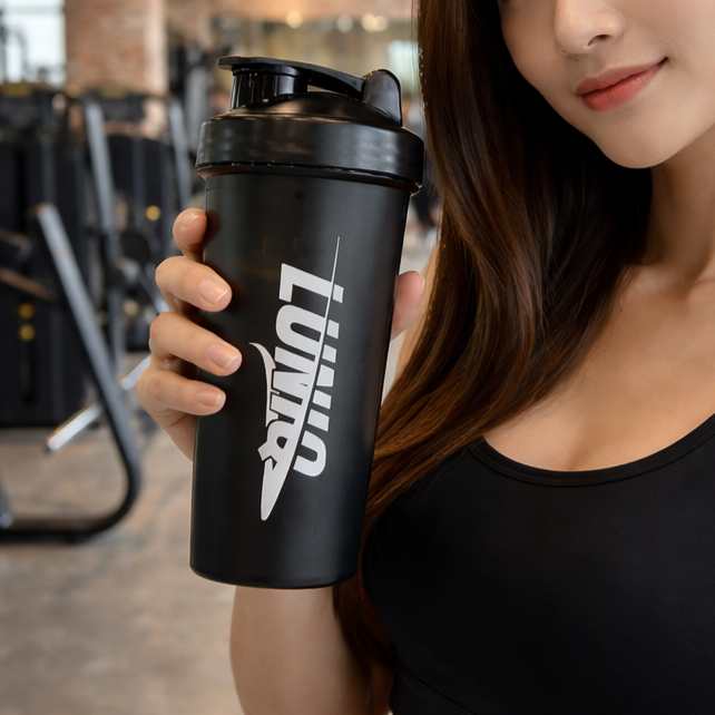 Protein Shaker Bottle with Leakproof Lid – Gym & Workout Use