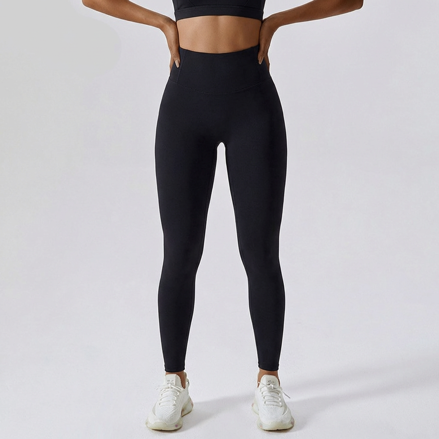 Women’s High-Waist Sports Leggings – Natural Look & Flexible Comfort