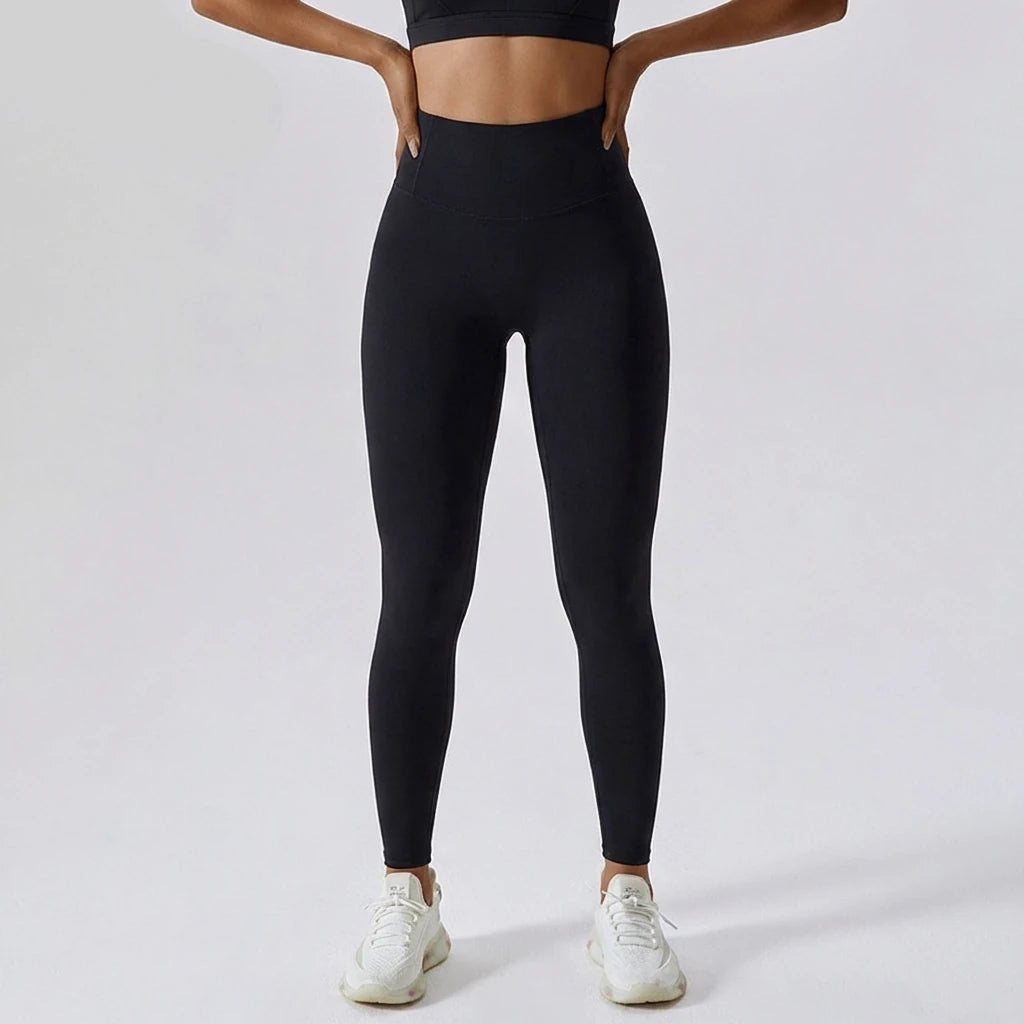 High-Waist Sports Leggings – Natural Look & Flexible Comfort