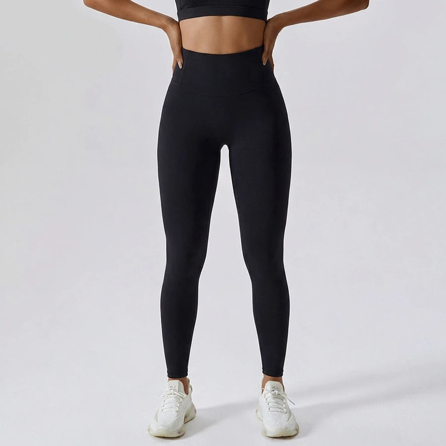 High-Waist Sports Leggings – Natural Look & Flexible Comfort
