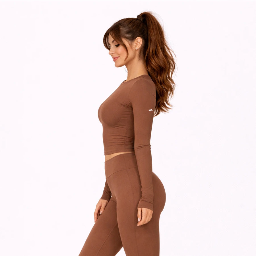 Long Sleeve Slim Fit Sports Top