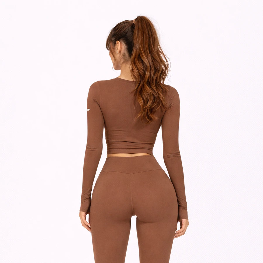 Long Sleeve Slim Fit Sports Top