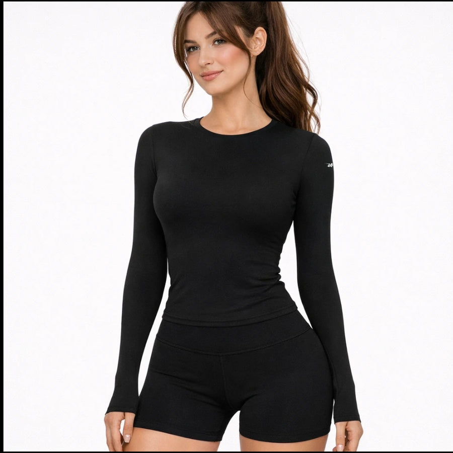 Long Sleeve Slim Fit Sports Top