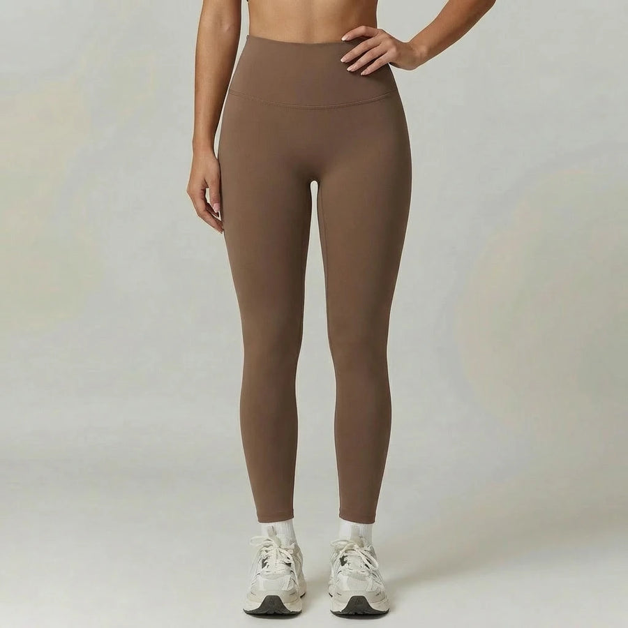 High-Waist Sports Leggings – Natural Look & Flexible Comfort