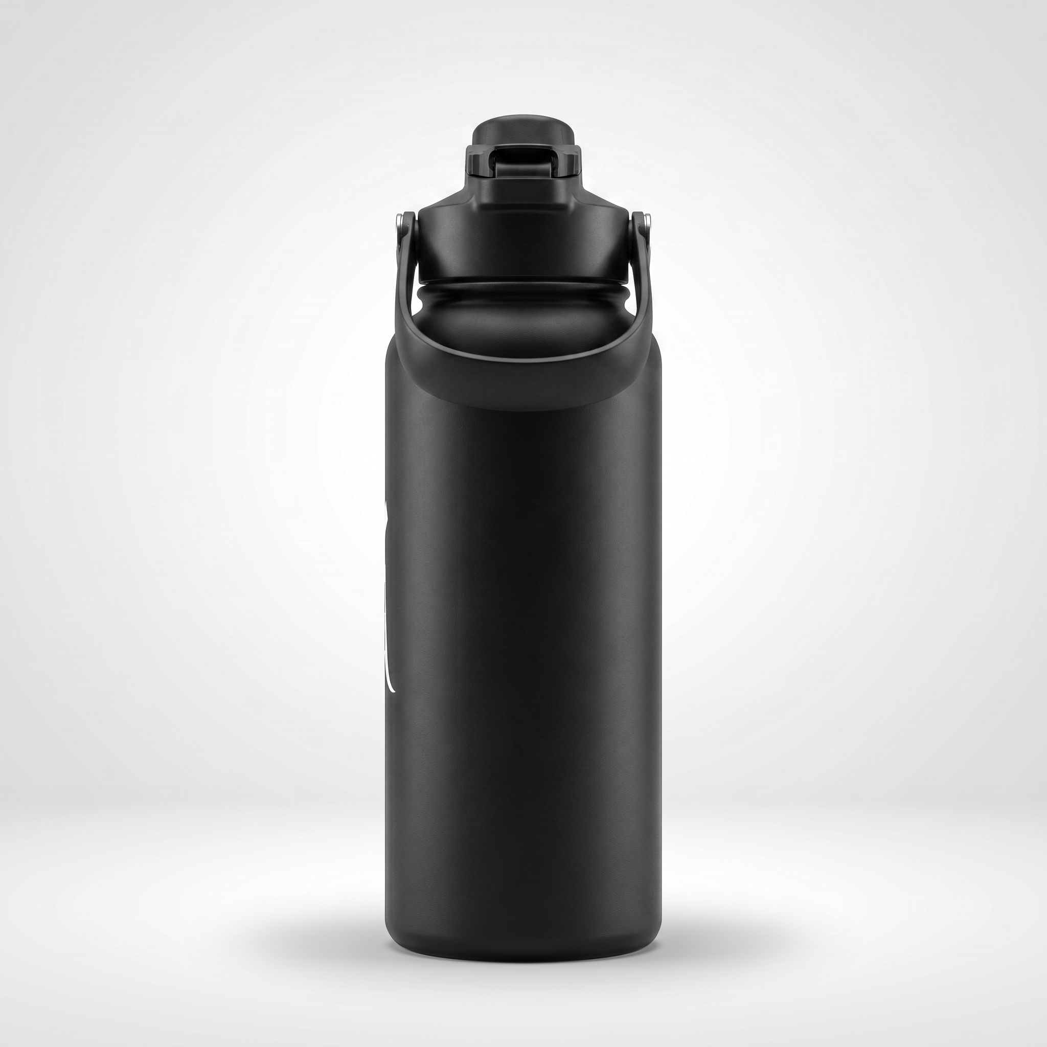 Double Wall Vacuum Insulated Stainless Steel Water Bottle with Powder Coating & Carry Lid